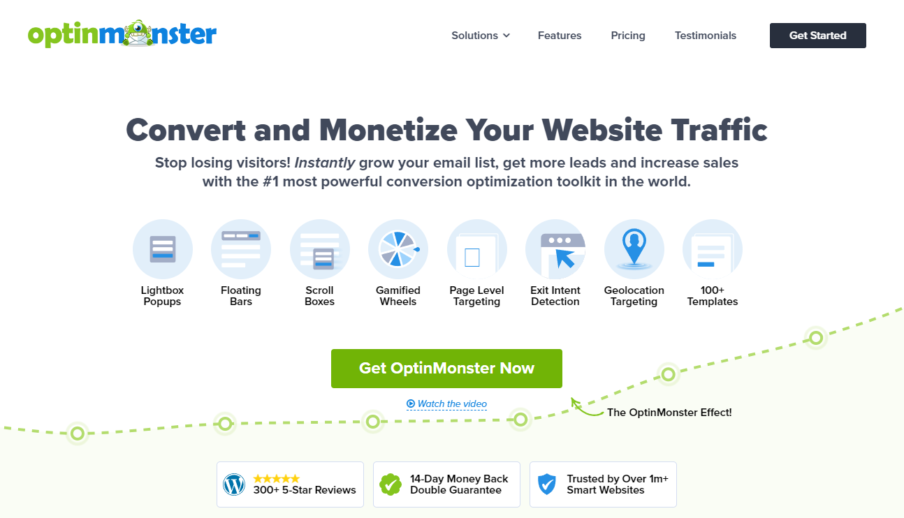 OptinMonster lead generation software