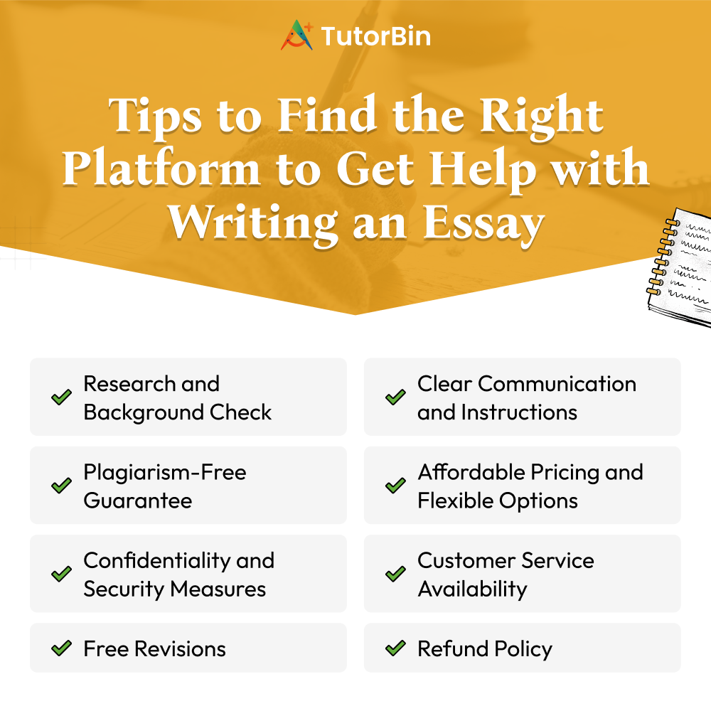 Tips to find the right platform to get help with writing an essay